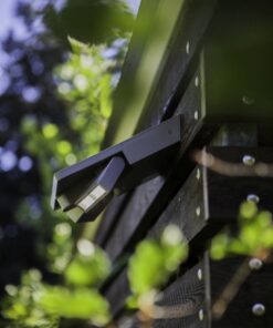 Lutec Tilly Επιτοίχιο Φωτιστικό Ηλιακό Με Ανιχνευτή Κίνησης Ασημί Χρώματος LED Dimmable 420lm 4000K IP44 – 6901201000