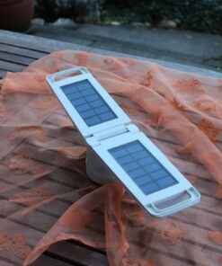 Lutec Φορητό Επιτραπέζιο Φωτιστικό Dragonfly Ηλιακό Λευκού Χρώματος LED Dimmable 120lm 4000K IP54 – 6904101331