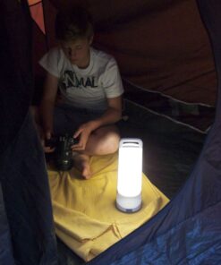 Lutec Φορητό Επιτραπέζιο Φωτιστικό Dragonfly Ηλιακό Λευκού Χρώματος LED Dimmable 120lm 4000K IP54 – 6904101331