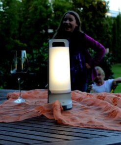 Lutec Dragonfly Ηλιακό Φορητό Φωτιστικό Ασημί Χρώματος LED Dimmable 120lm 4000K IP54 – 6904101337