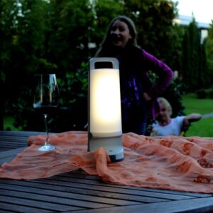 Lutec Dragonfly Ηλιακό Φορητό Φωτιστικό Ασημί Χρώματος LED Dimmable 120lm 4000K IP54 – 6904101337