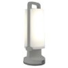 Lutec Dragonfly Ηλιακό Φορητό Φωτιστικό Ασημί Χρώματος LED Dimmable 120lm 4000K IP54 – 6904101337