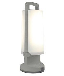 Lutec Dragonfly Ηλιακό Φορητό Φωτιστικό Ασημί Χρώματος LED Dimmable 120lm 4000K IP54 – 6904101337