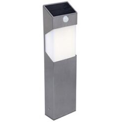 Lutec Solstel Φωτιστικό Κολωνάκι Κήπου Inox LED Dimmable 150lm 4000K IP44 – 6907903001