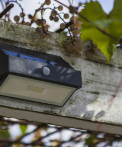 Lutec Arrow Επιτοίχιο Ηλιακό Με Ανιχνευτή Κίνησης Σκούρο Γκρι LED 180lm 5000K IP44 – 6910601335