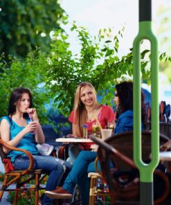 Lutec Poppy Ηλιακό Φωτιστικό Δαπέδου Φορητό Με Bluetooth Με ανιχνευτή κίνησης Σκούρο Γκρι Χρώμα LED 500lm 3000K IP54 – 6910802335