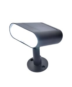 Lutec Ginbo Ηλιακό Φωτιστικό Σποτ Κήπου Led Με Ανιχνευτή Κίνησης Μαύρου Χρώματος Connect LED Dimmable 600lm 2700K-6500K RGB ΙP44 – 6938405330