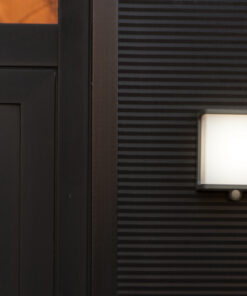 Lutec Doblo Επιτοίχιο Φωτιστικό με Ηλιακό Πάνελ Με Ανιχνευτή Κίνησης Σκούρο Γκρι Χρώμα LED 12W 4000K IP44 Step Dimmable – 6943701125