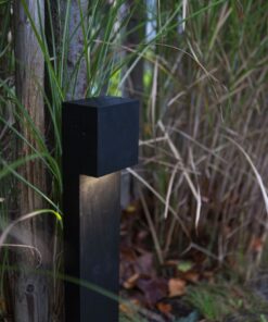 Lutec Gemini Xf Εξωτερικού Χώρου Led Bollard Μαύρο LED 800 lm IP54 3000K – 7104002012