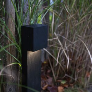 Lutec Gemini Xf Εξωτερικού Χώρου Led Bollard  Μαύρο  LED  800 lm IP54 3000K – 7104002012