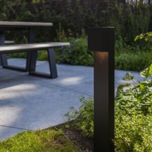 Lutec Gemini Xf Εξωτερικού Χώρου Led Bollard  Μαύρο  LED  800 lm IP54 3000K – 7104002012
