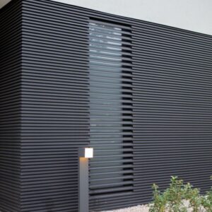 Lutec Cuba Κολωνάκι Κήπου Led Bollard Περιστρεφόμενο Σκούρο Γκρι LED 600lm 3000K IP54 – 7193802118