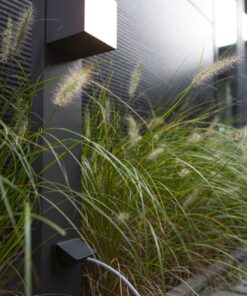 Lutec Cuba Κολωνάκι Κήπου Σκούρο Γκρι Χρώμα με Παροχή Ρεύματος και Περιστρεφόμενη Κεφαλή Earth LED 600lm 3000K IP54 – 7193805118