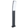 Lutec Kira Κολωνάκι Κήπου Bollard Σκούρο Γκρι Χρώμα 4000K LED 1200lm 4000K IP54 – 7288902118
