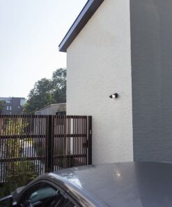 Lutec Shrimp Επιτοίχιο Φωτιστικό Εξωτερικού Χώρου Μαύρο LED 23,5W 1700lm 4000K IP54 – 7622221012