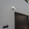 Lutec Peri Επιτοίχιο Φωτιστικό Εξωτερικού Χώρου με Ρυθμιζόμενο Αισθητήρα Κίνησης Λευκό LED 3280lm 5000K IP54 – 7629401331