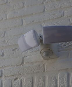 Lutec Artica Φωτιστικό Τοίχου Εξωτερικού Χώρου Με Ανιχνευτή Κίνησης Λευκού Χρώματος Connect LED Dimmable 1300lm 2700-6500K IP44 – 7635605331