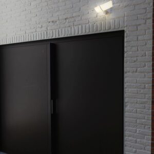 Lutec Artica Φωτιστικό Τοίχου Εξωτερικού Χώρου Με Ανιχνευτή Κίνησης Λευκού Χρώματος Connect LED Dimmable 1300lm 2700-6500K IP44  – 7635605331