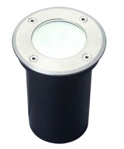 Lutec Berlin Χωνευτό Φωτιστικό Κήπου 1xGu10 Inox IP67 – 7700511012