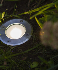 Lutec Cydops Χωνευτό Φωτιστικό Κήπου Recessed Inox W/1.5M Wire LED 6,8 W 580lm 4000K IP67 – 7704216012