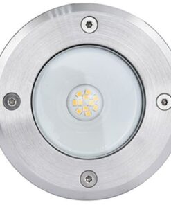 Lutec Cydops Χωνευτό Σποτ Κήπου Led Recessed Inox LED 6,8W 580lm 4000K IP67 – 7704223012