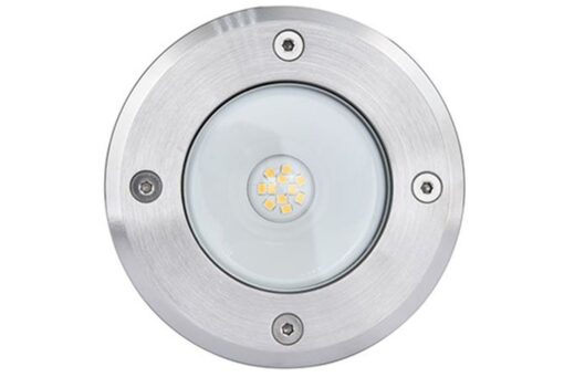 Lutec Cydops Χωνευτό Σποτ Κήπου Led Recessed Inox LED 6,8W 580lm 4000K IP67 – 7704223012