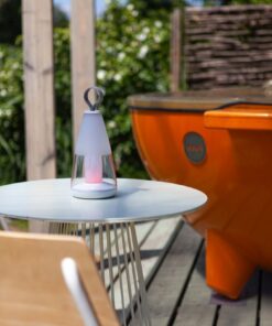 Lutec Pepper Επιτραπέζιο Φορητό Φωτιστικό Led με Αποκρυσμένη Λειτουργία Connect Λευκού Χρώματος LED 200lm 2700-6500K&RGB IP54 – 8500102331