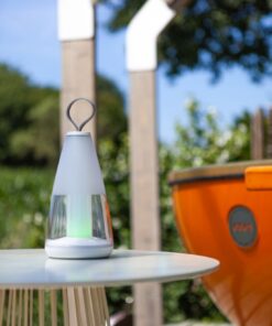 Lutec Pepper Επιτραπέζιο Φορητό Φωτιστικό Led με Αποκρυσμένη Λειτουργία Connect Λευκού Χρώματος LED 200lm 2700-6500K&RGB IP54 – 8500102331