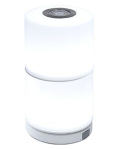 Lutec Noma Επιτραπέζιο Φορητό Φωτιστικό Λευκού Χρώματος LED Dimmable 120lm 2700-6500K RGB IP44 Τηλεχειριστήριο USB Φόρτιση – 8506201331