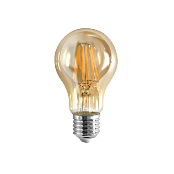 InLight E27 LED Filament A60 8watt με μελί κάλυμμα (7.27.08.41.1)