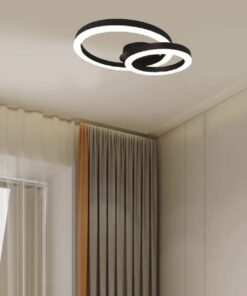 LED φωτιστικό οροφής Designer 20W 3000Κ θερμό λευκό με μαύρο σώμα V-TAC – 7000