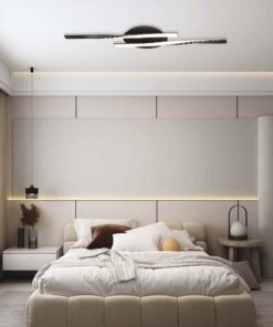 LED Φωτιστικό Οροφής 12W Μαύρο V-TAC 1280lm Θερμό Λευκό 3000K – 7001