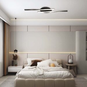 LED Φωτιστικό Οροφής 12W Μαύρο V-TAC 1280lm Θερμό Λευκό 3000K – 7001