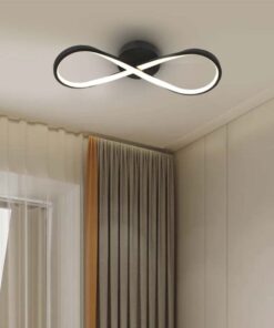 LED φωτιστικό οροφής Designer 24W 3000Κ θερμό λευκό με μαύρο σώμα V-TAC – 7002