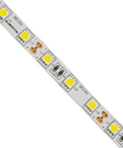 GloboStar® 70021 Ταινία LED SMD 5050 5m 14.4W/m 60LED/m 1540 lm/m 120° DC 12V IP20 Φυσικό Λευκό 4500k – 5 Χρόνια Εγγύηση