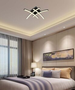 LED φωτιστικό οροφής Designer 24W 3000Κ θερμό λευκό με μαύρο σώμα V-TAC – 7003