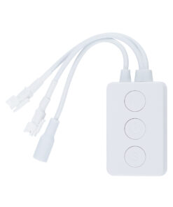 GloboStar® 70038 Ασύρματος LED Dream-Color Magic Digital RGBW Dual Controller Bluetooth με Χειριστήριο RF 16 Keys για LED Digital RGBW Προϊόντα 5v – 12v – 24v 2048 IC