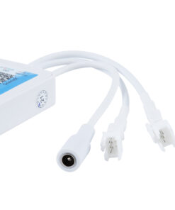 GloboStar® 70038 Ασύρματος LED Dream-Color Magic Digital RGBW Dual Controller Bluetooth με Χειριστήριο RF 16 Keys για LED Digital RGBW Προϊόντα 5v – 12v – 24v 2048 IC