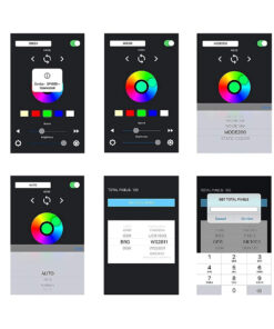 GloboStar® 70039 SP105E Ασύρματος WiFi LED FULL COLOR Magic Digital Pixel Controller iOS/Android Bluetooth για LED Digital Πολύχρωμα και Μονόχρωμα Προϊόντα DC 5-24V 1 x 2048 IC Max