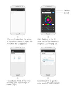 GloboStar® 70039 SP105E Ασύρματος WiFi LED FULL COLOR Magic Digital Pixel Controller iOS/Android Bluetooth για LED Digital Πολύχρωμα και Μονόχρωμα Προϊόντα DC 5-24V 1 x 2048 IC Max
