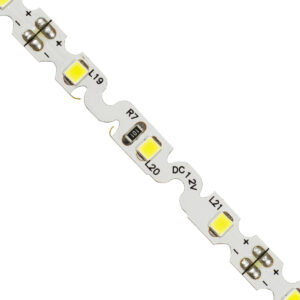 GloboStar® 70040 Ταινία LED Τύπου S Ζιγκ Ζαγκ SMD 2835 5m 6W/m 60LED/m 960lm/m 120° DC 12V IP20 Ψυχρό Λευκό 6000K – 5 Χρόνια Εγγύηση