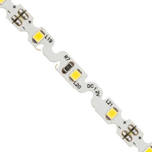 GloboStar® 70041 Ταινία LED Τύπου S Ζιγκ Ζαγκ SMD 2835 5m 6W/m 60LED/m 942lm/m 120° DC 12V IP20 Φυσικό Λευκό 4500K – 5 Χρόνια Εγγύηση