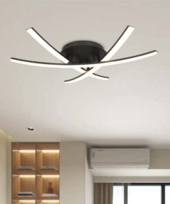 LED Φωτιστικό Οροφής 20W Μαύρο V-TAC 2130lm Θερμό Λευκό 3000K – 7005