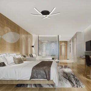 LED Φωτιστικό Οροφής 20W Μαύρο V-TAC 2130lm Θερμό Λευκό 3000K – 7005
