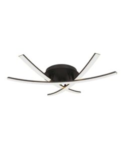 LED Φωτιστικό Οροφής 20W Μαύρο V-TAC 2130lm Θερμό Λευκό 3000K – 7005