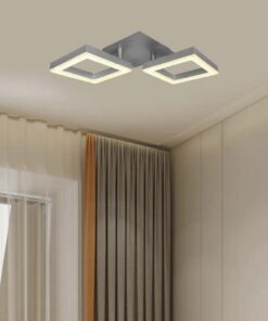 LED φωτιστικό οροφής Designer 16W 3000Κ θερμό λευκό με γκρι σώμα V-TAC – 7006