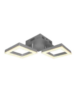 LED φωτιστικό οροφής Designer 16W 3000Κ θερμό λευκό με γκρι σώμα V-TAC – 7006
