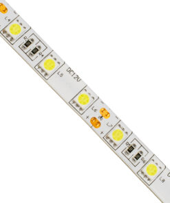 GloboStar® 70120 Ταινία LED SMD 5050 5m 14.4W/m 60LED/m 1584 lm/m 120° DC 12V Αδιάβροχη IP65 Ψυχρό Λευκό 6000K – 5 Χρόνια Εγγύηση