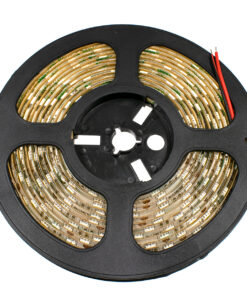 GloboStar® 70122 Ταινία LED SMD 5050 5m 14.4W/m 60LED/m 1497lm/m 120° DC 12V Αδιάβροχη IP65 Θερμό Λευκό 3000K – 5 Χρόνια Εγγύηση