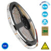 GloboStar® 70126 Ταινία LED SMD 5050 5m 14.4W/m 60LED/m 1454lm/m 120° DC 12V Αδιάβροχη IP65 Μπλε – 5 Χρόνια Εγγύηση